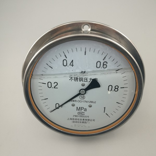 充油不銹鋼壓力表